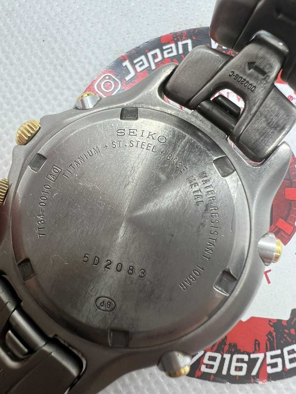 Seiko × Vintage × Watch SEIKO Alarm Chronograph - image 9