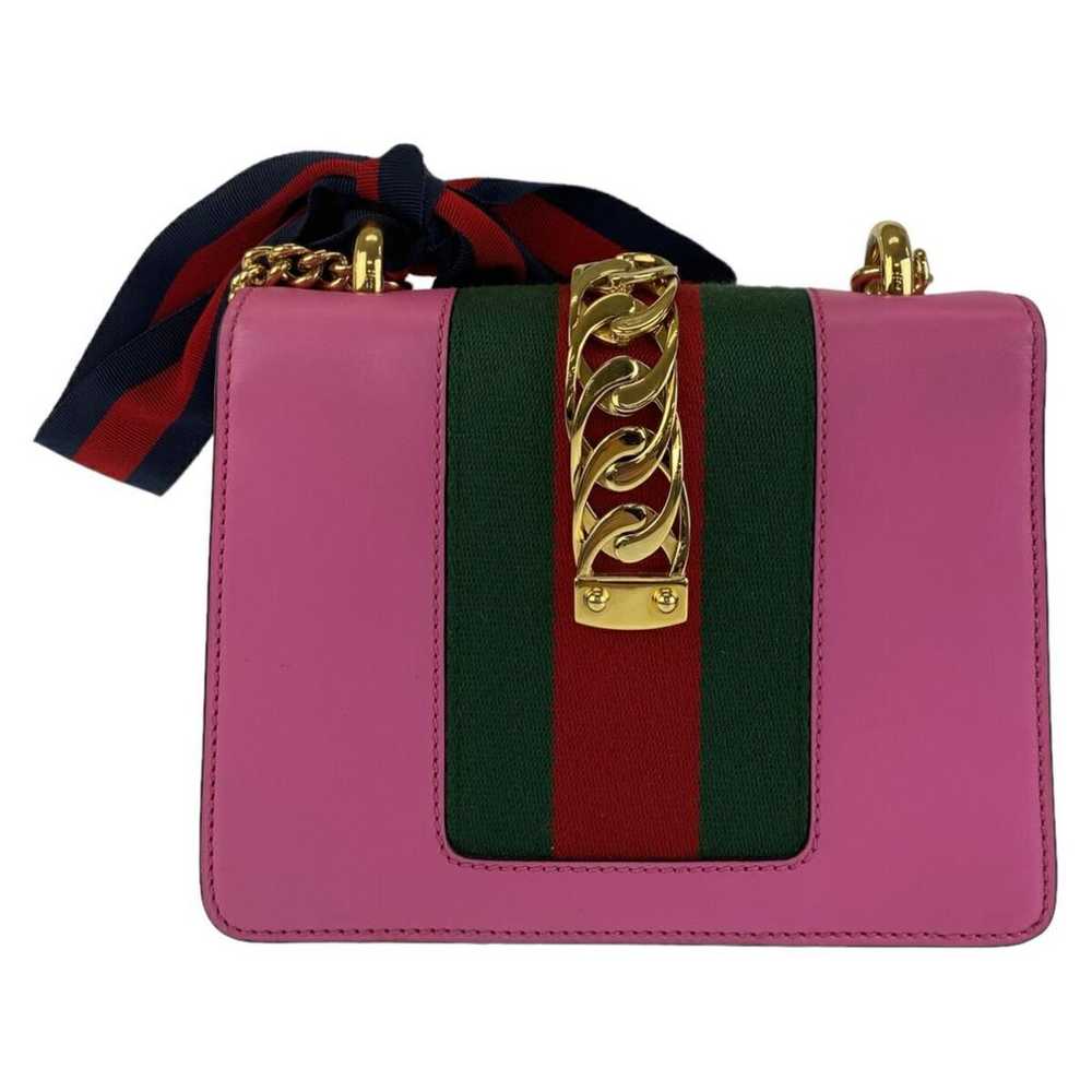 Gucci Leather crossbody bag - image 2