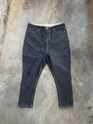 Ganryu asymmetry sarouel denim - Gem