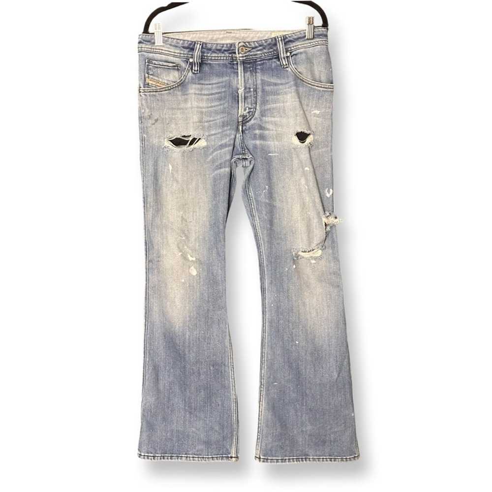 Diesel Vintage Men’s Diesel Zaf Distressed Denim … - image 2