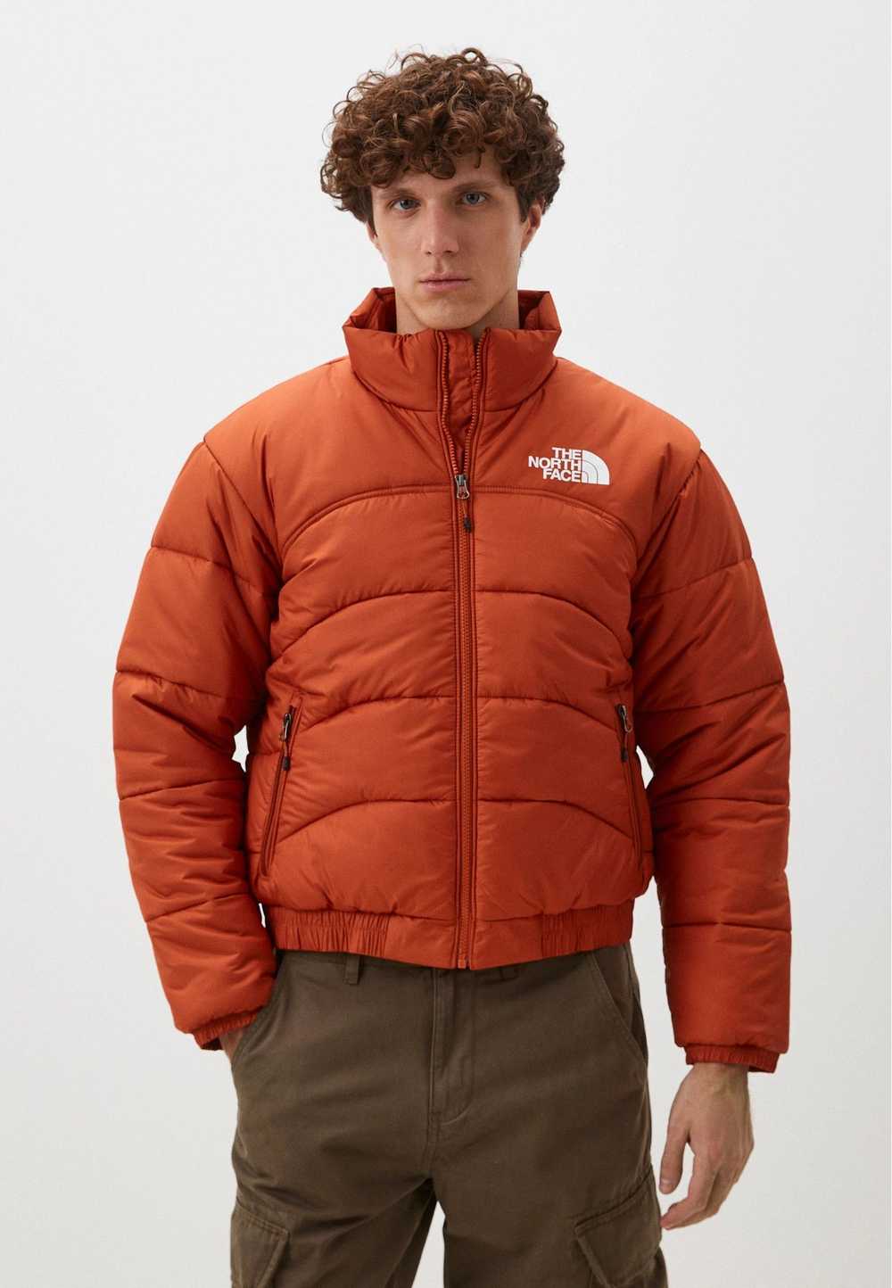 The North Face o1s22i1n1124 Puffer Jacket in Oran… - image 1