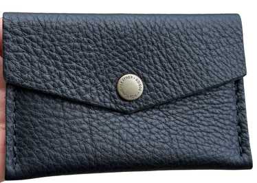 Portland Leather Pebbled Black Mini Envelope - image 1