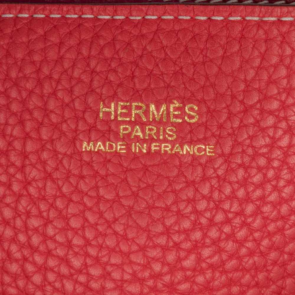 Hermès Double sens leather tote - image 5