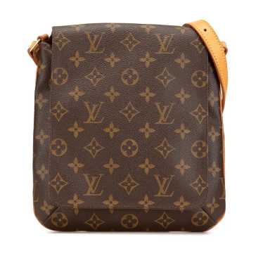 Louis Vuitton Musette cloth handbag