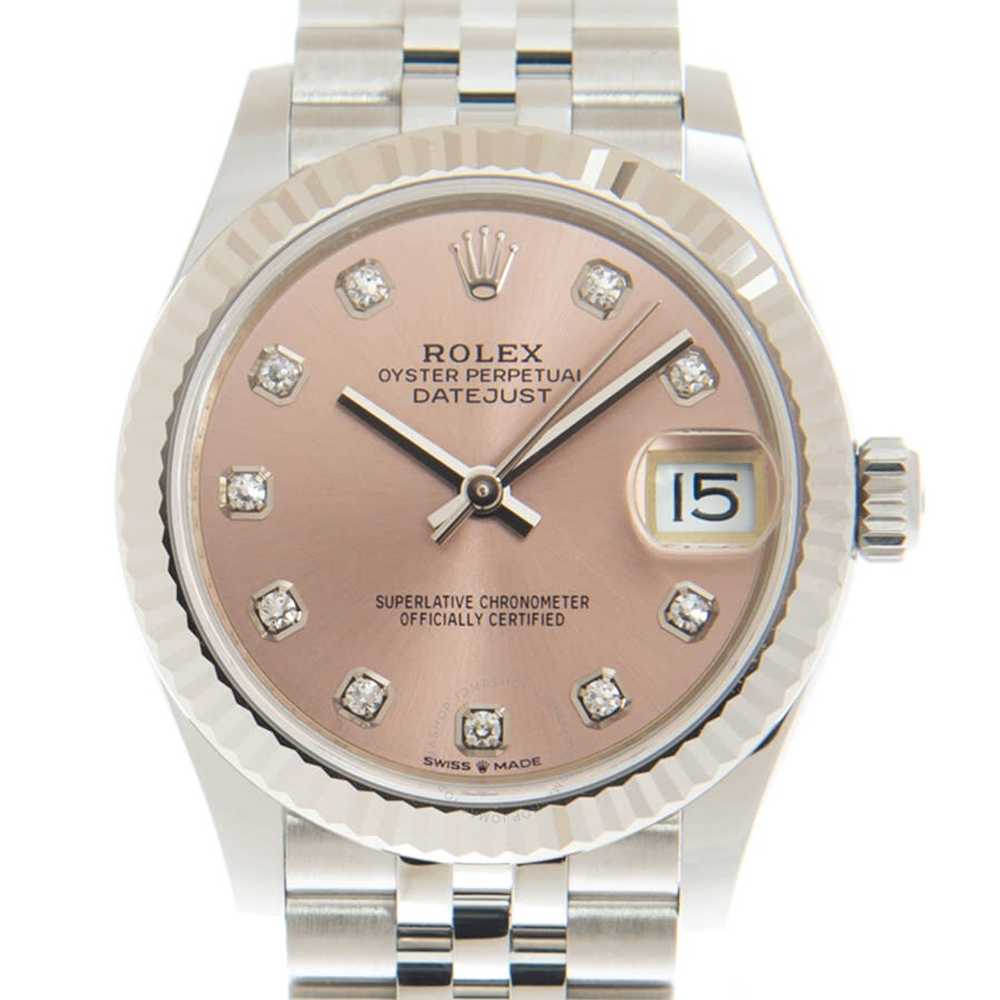 Rolex Datejust 31 Automatic Diamond Pink Dial Lad… - image 1