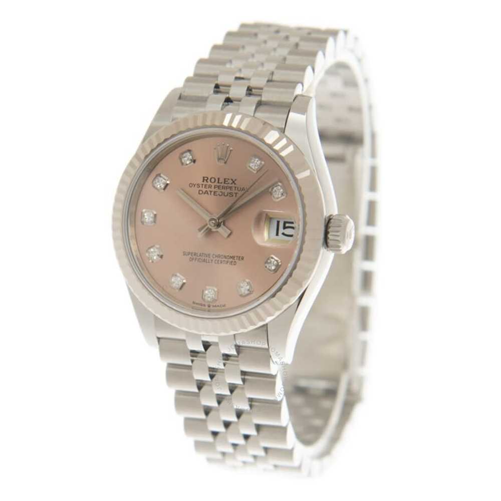 Rolex Datejust 31 Automatic Diamond Pink Dial Lad… - image 4