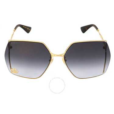 Gucci Grey Square Ladies Sunglasses GG0817S 006 65 - image 1