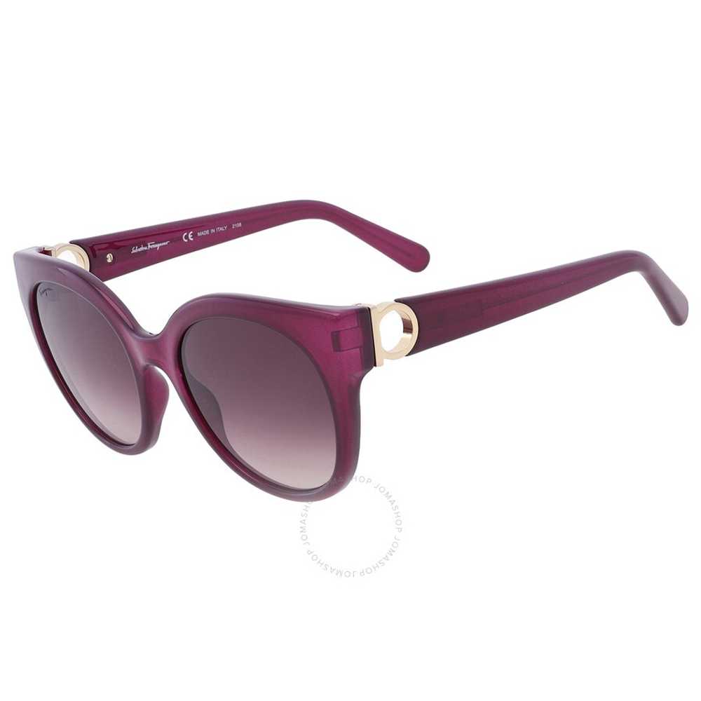 Salvatore Ferragamo Purple Gradient Cat Eye Ladie… - image 4