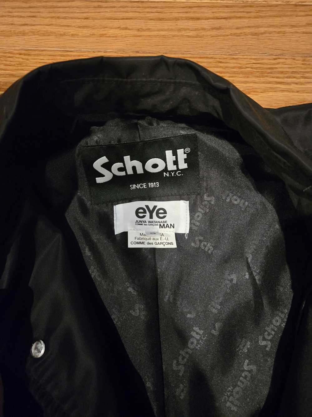 Junya Watanabe × Schott Nylon Coach Jacket - image 3