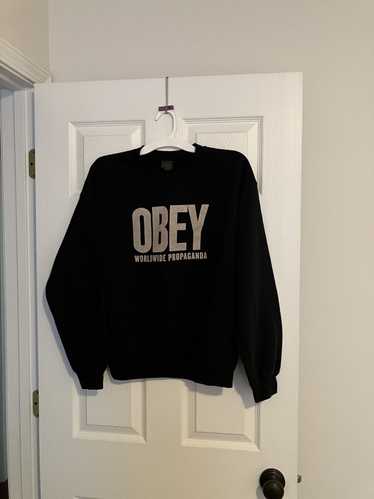 Obey Vintage Y2K Obey Worldwide Propaganda Crewnec