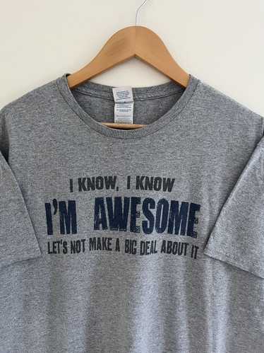 Humor × Vintage VINTAGE Y2K ADULT “I’M AWESOME” DE