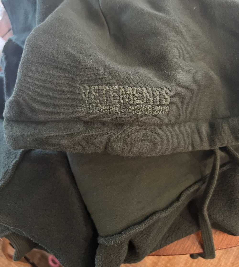 Vetements Vetements AW18 Inside Out Hoodie - image 4