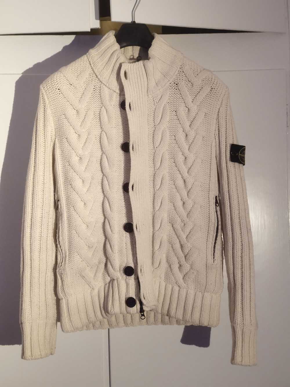 Stone Island Stone Island Heavy Knit Jacket - image 2