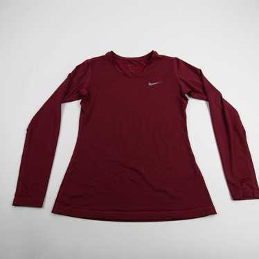 Nike Long Sleeve Shirt Women's Maroon Used - image 1