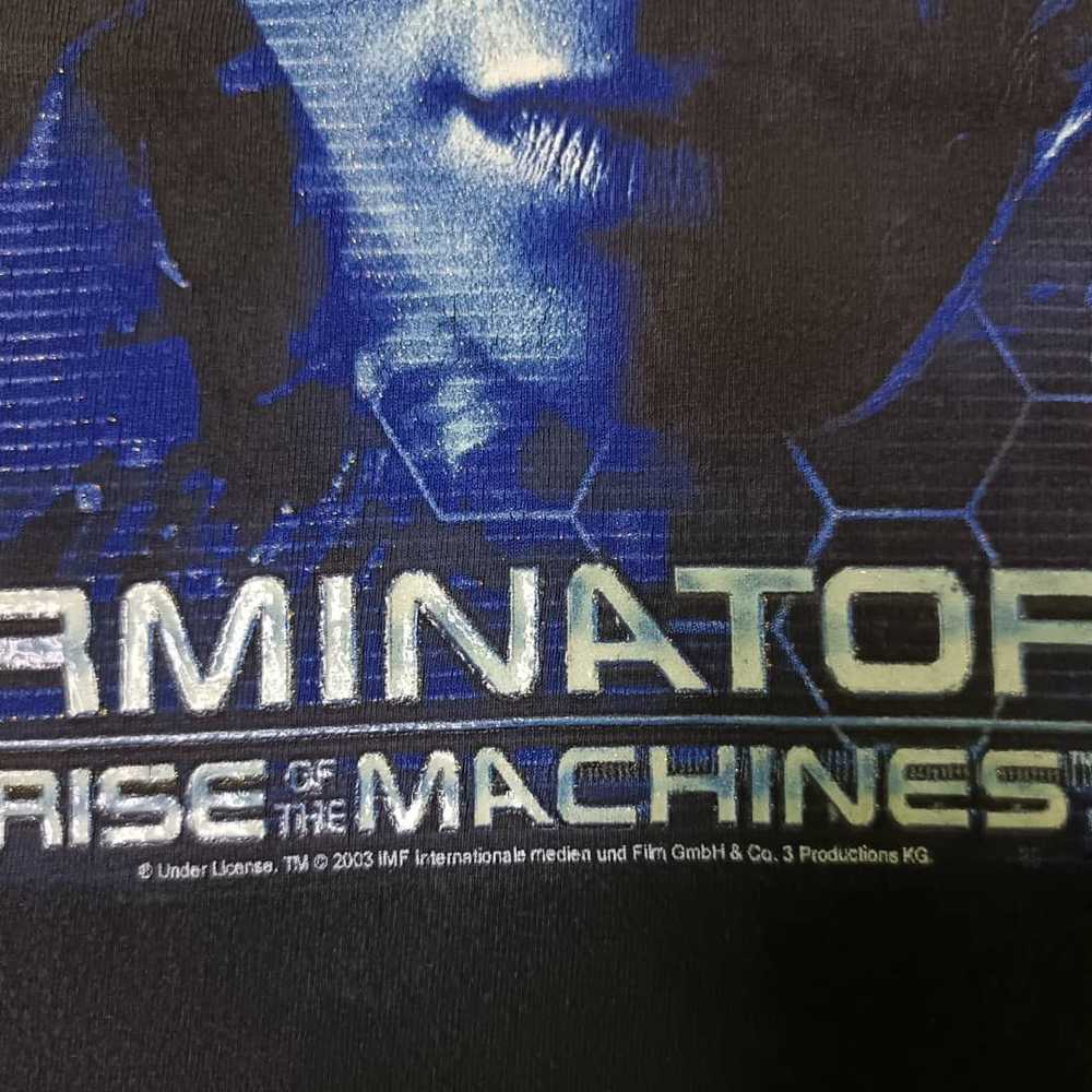 Movie × Rare × Vintage Vtg Movie Terminator 3 Ris… - image 5