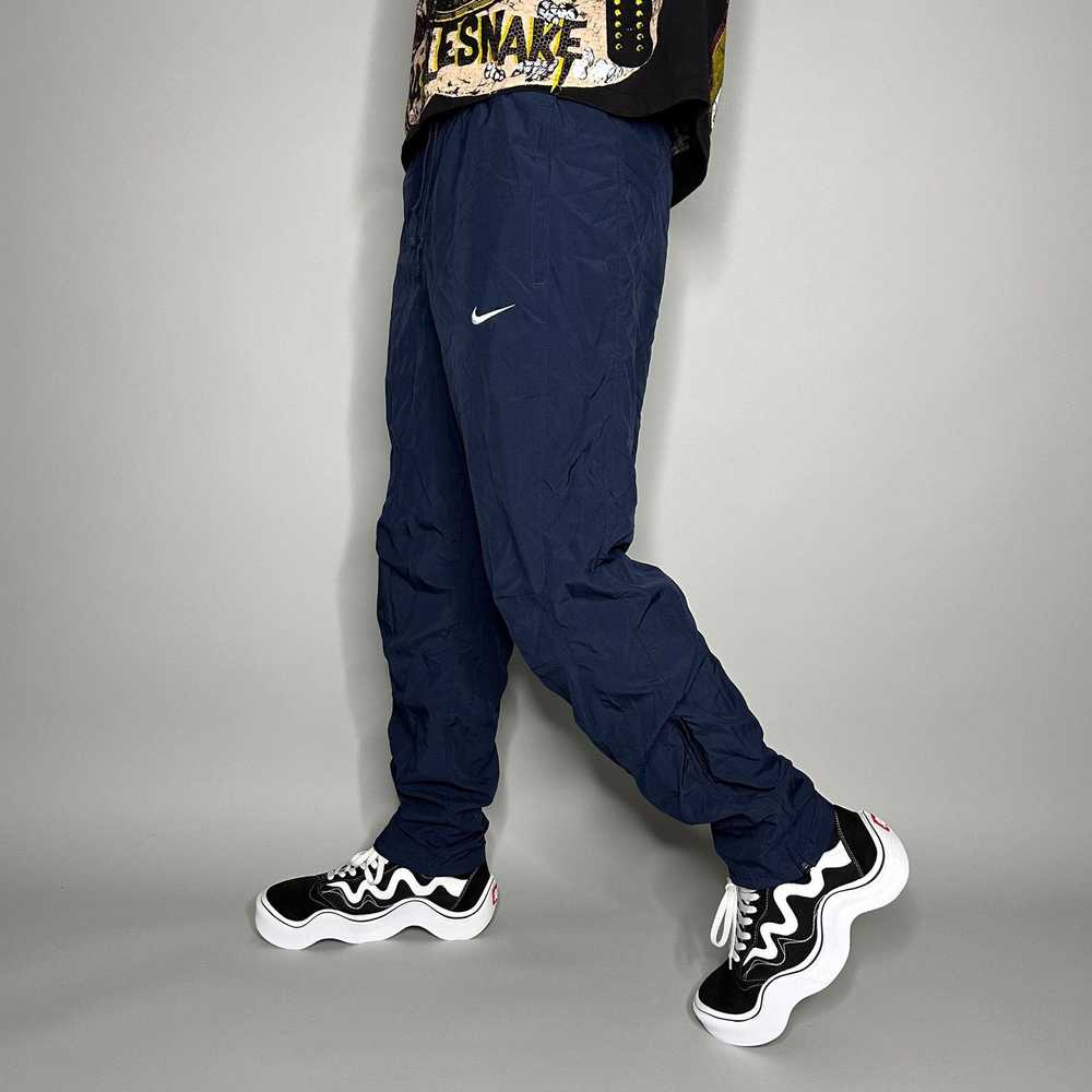 Nike × Nike ACG × Vintage Nike Track Pants Navy B… - image 1