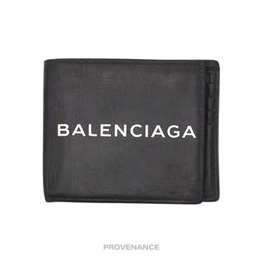 Balenciaga 🔴 Balenciaga 8CC Logo Bifold Wallet -… - image 1