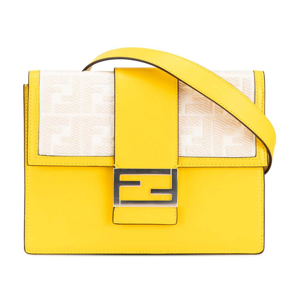 Fendi Fendi Calfskin FF 1974 Flat Baguette - image 1