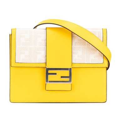 Fendi Fendi Calfskin FF 1974 Flat Baguette - image 1