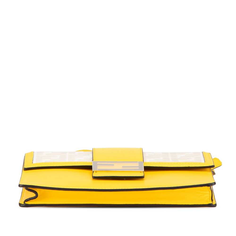 Fendi Fendi Calfskin FF 1974 Flat Baguette - image 3