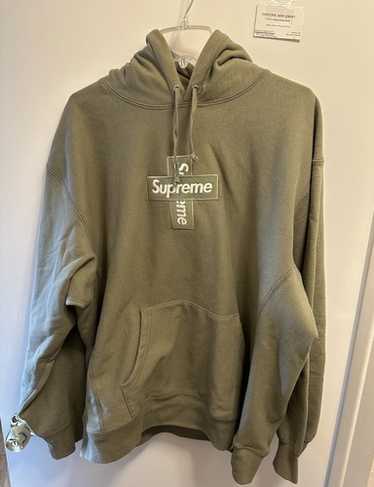 トップス Supreme Cross Box logo Hooded Sweatshirt Supreme Cross Box Logo Hooded Sweatshirt Black Men's - FW20 - US