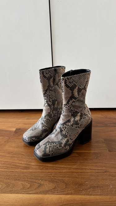 Balenciaga SS17 Python boots