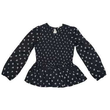 Marine Layer Marine Layer Gabrielle Smock Top Blac