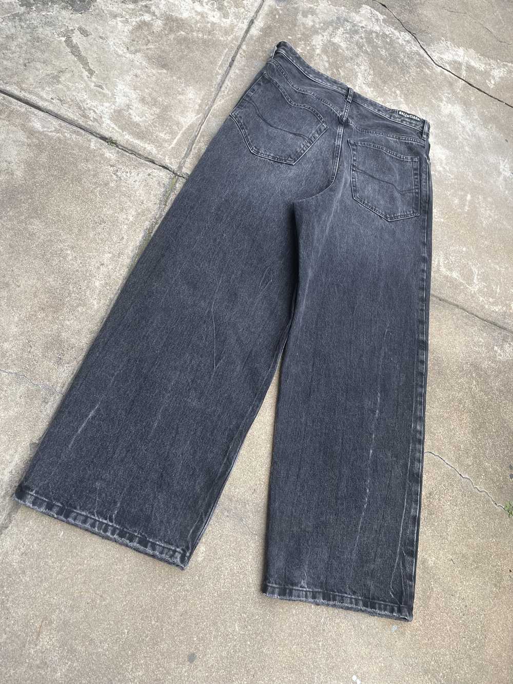 Balenciaga FW23 SAMPLE Lost Tape Wash Baggy Denim - image 5