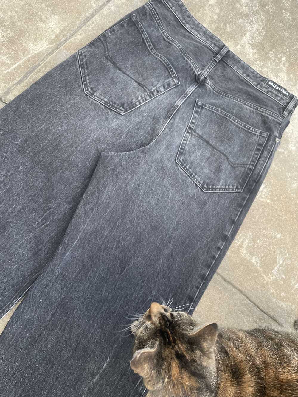 Balenciaga FW23 SAMPLE Lost Tape Wash Baggy Denim - image 6