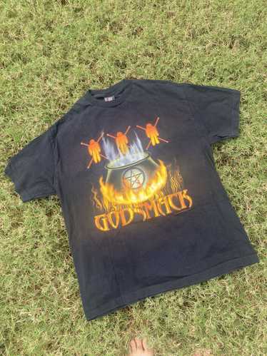 Band Tees × Rock Band × Vintage 2001 godsmack band