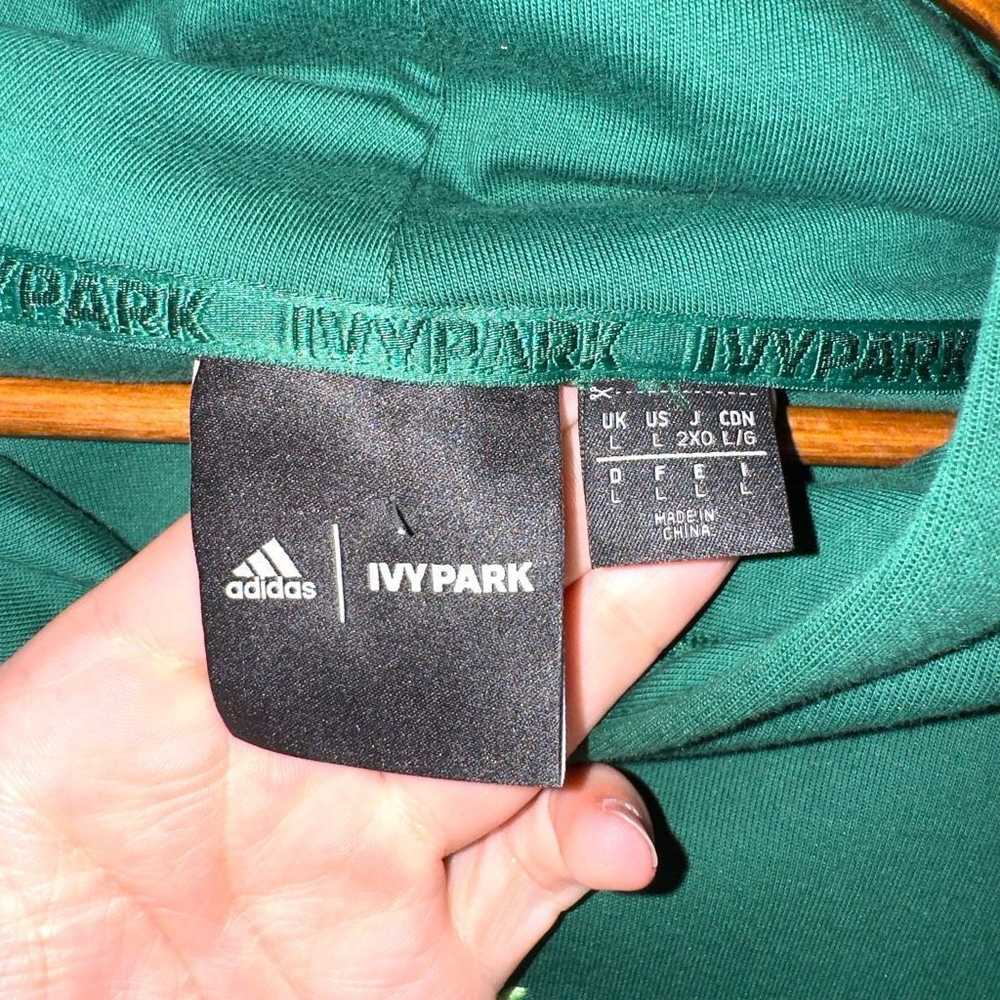 Ivy Park Ivy Park x Adidas Green Oversized Pullov… - image 2