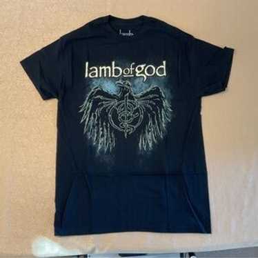 lamb of god Tシャツ 黒色 グラフィック Lamb of God Band Rock Black Cotton Size S-5XL T-Shirt Gift