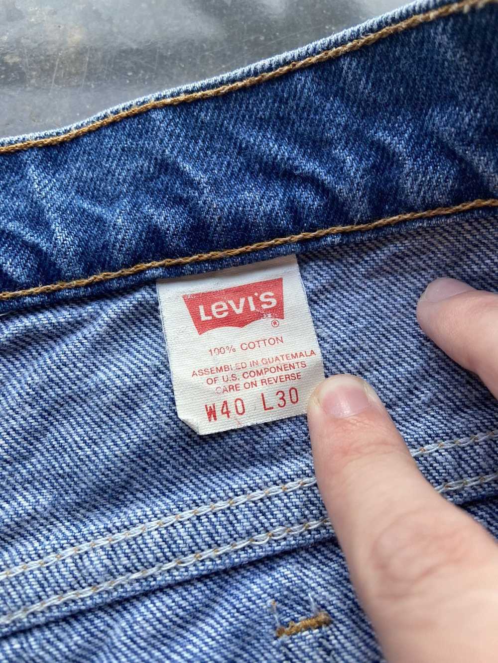 Levi's × Made In Usa × Vintage Crazy Vintage Bagg… - image 3