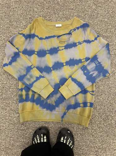 Saint Laurent Paris Saint Laurent tie dye crewneck - image 1