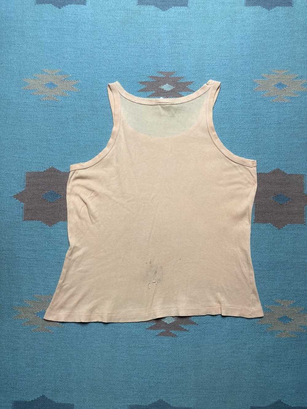 Made In Usa × Sears × Vintage 60s 70s tank top sh… - image 7