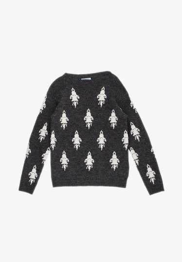 Prada Prada Knit Rockets Pullover Wool Sweater Si… - image 1