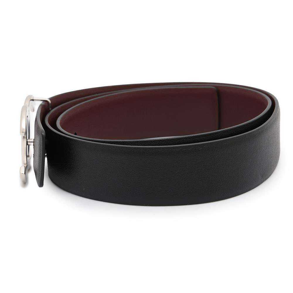 Chanel Chanel Belt Coco Mark Reversible Leather S… - image 2