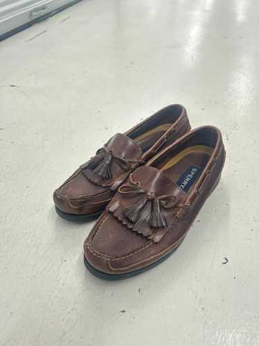 Sperry Sperry Men's Brown Leather Moccasin Loafers