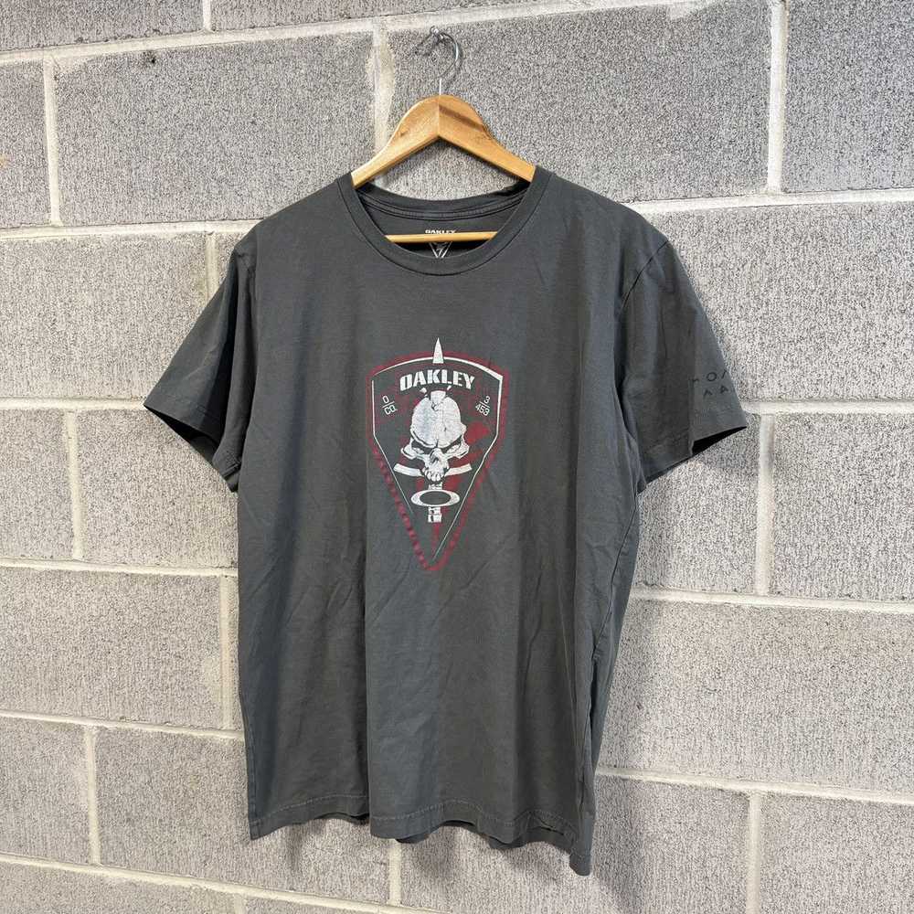 Oakley × Streetwear × Vintage OAKLEY SKULL LOGO T… - image 3