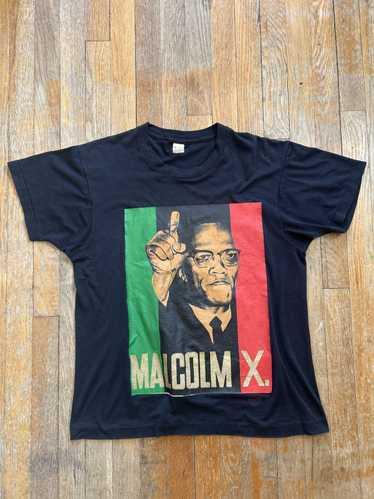 Malcolm X × Screen Stars × Vintage Vintage 80s Mal