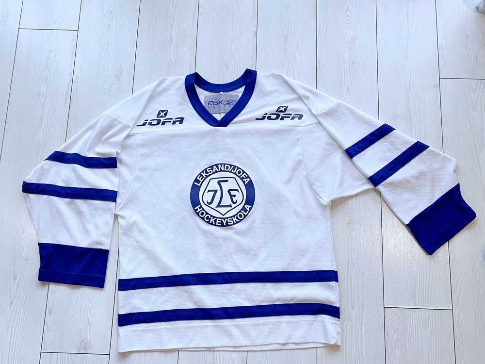 Hockey × Hockey Jersey × Reebok Leksands IF Swede… - image 1