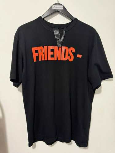 Vlone Vlone FRIENDS- T shirt Black/Orange