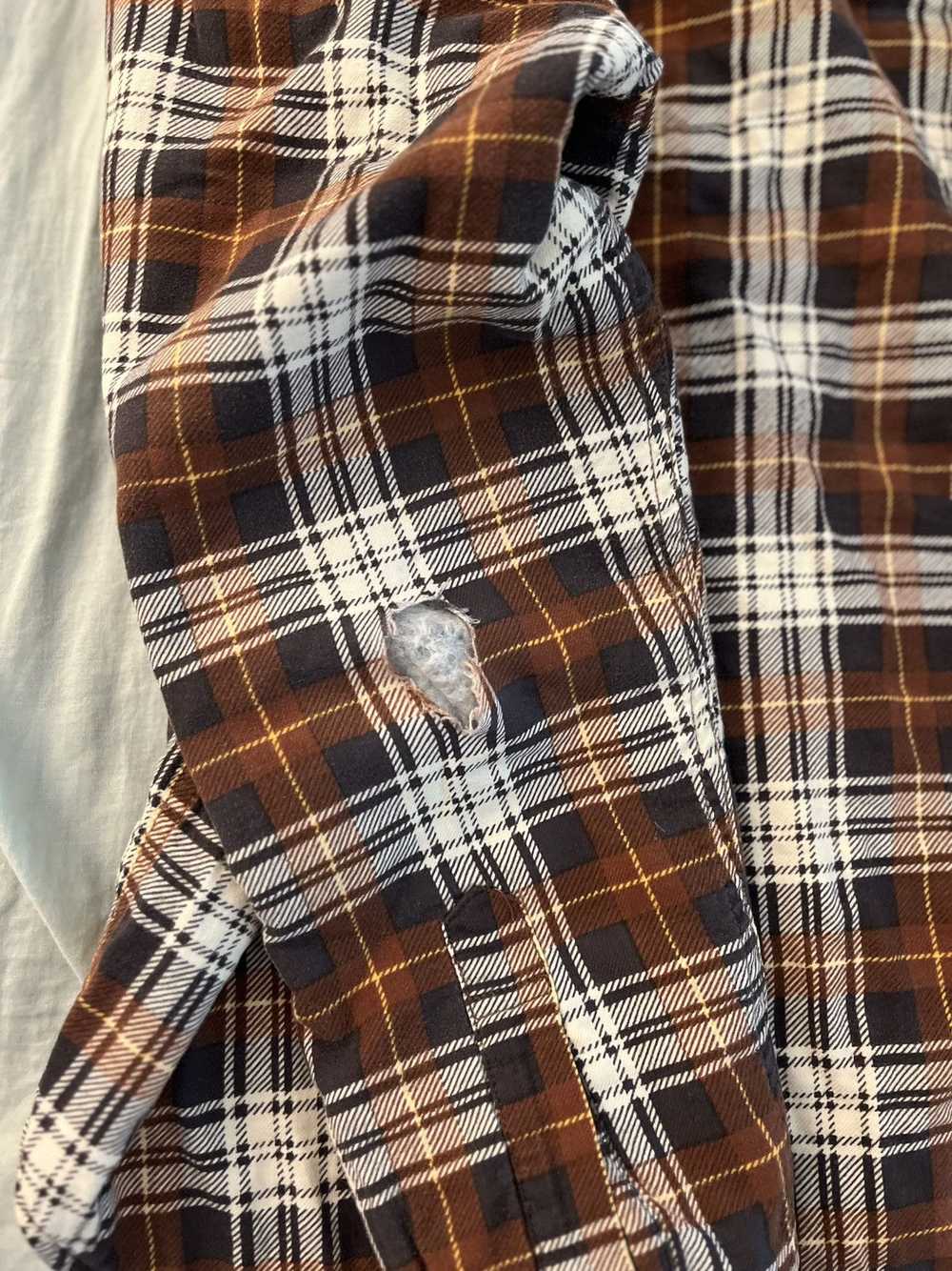 Supreme Flannel Sherpa lined shirt - FW15 - image 2