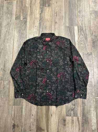 Supreme Supreme FW18 acid floral shirt