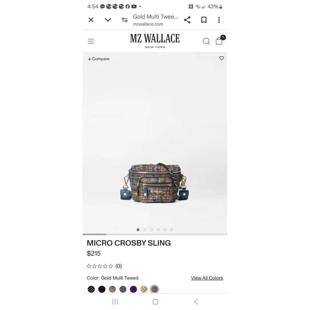 Mz Wallace Tweed crossbody bag - image 12