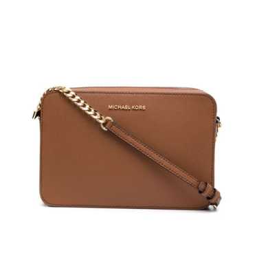 Designer × Michael Kors Michael Kors Leather Satc… - image 1