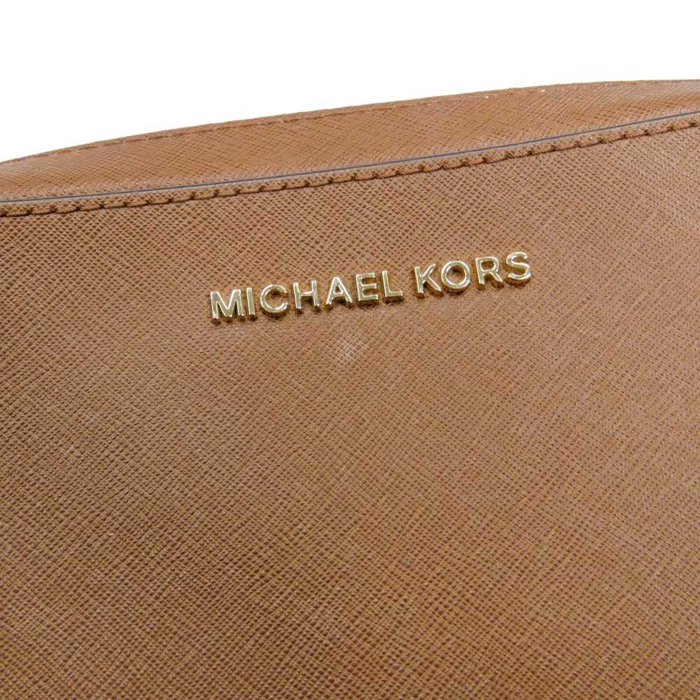 Designer × Michael Kors Michael Kors Leather Satc… - image 5