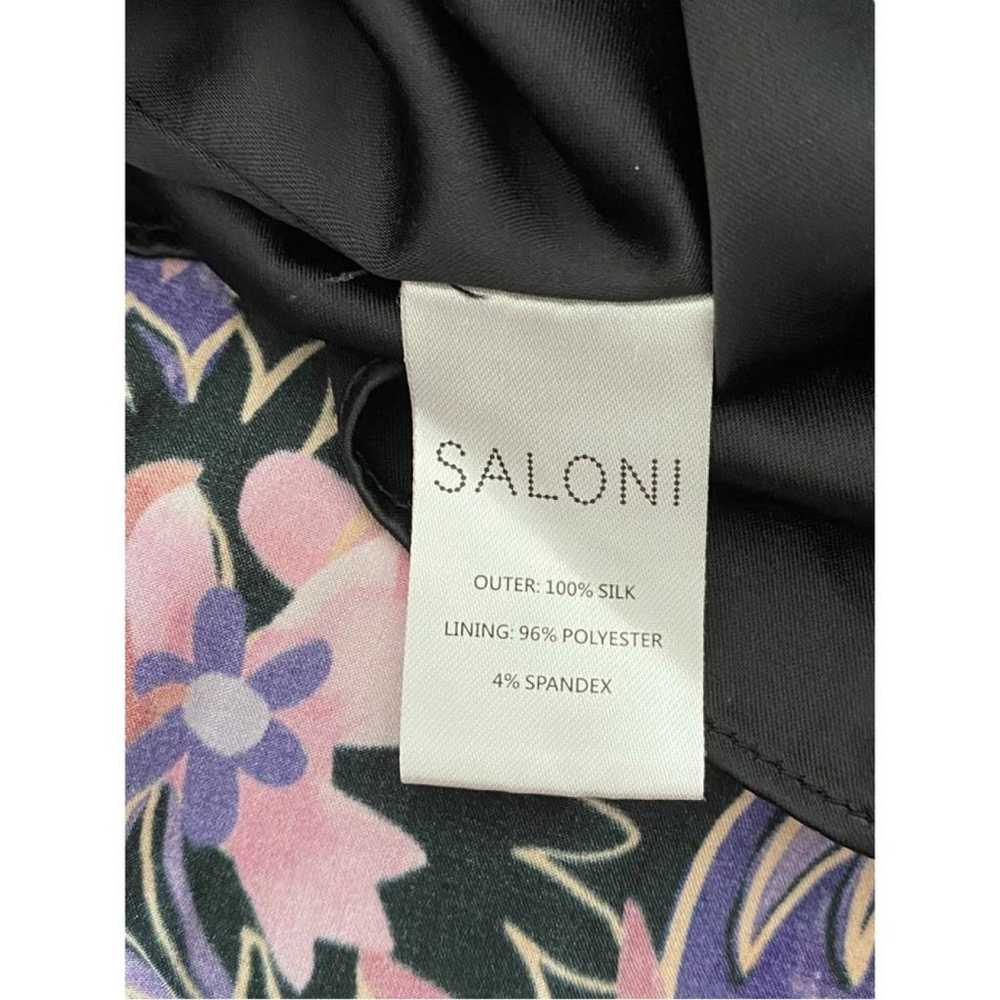 Saloni Silk maxi dress - image 7