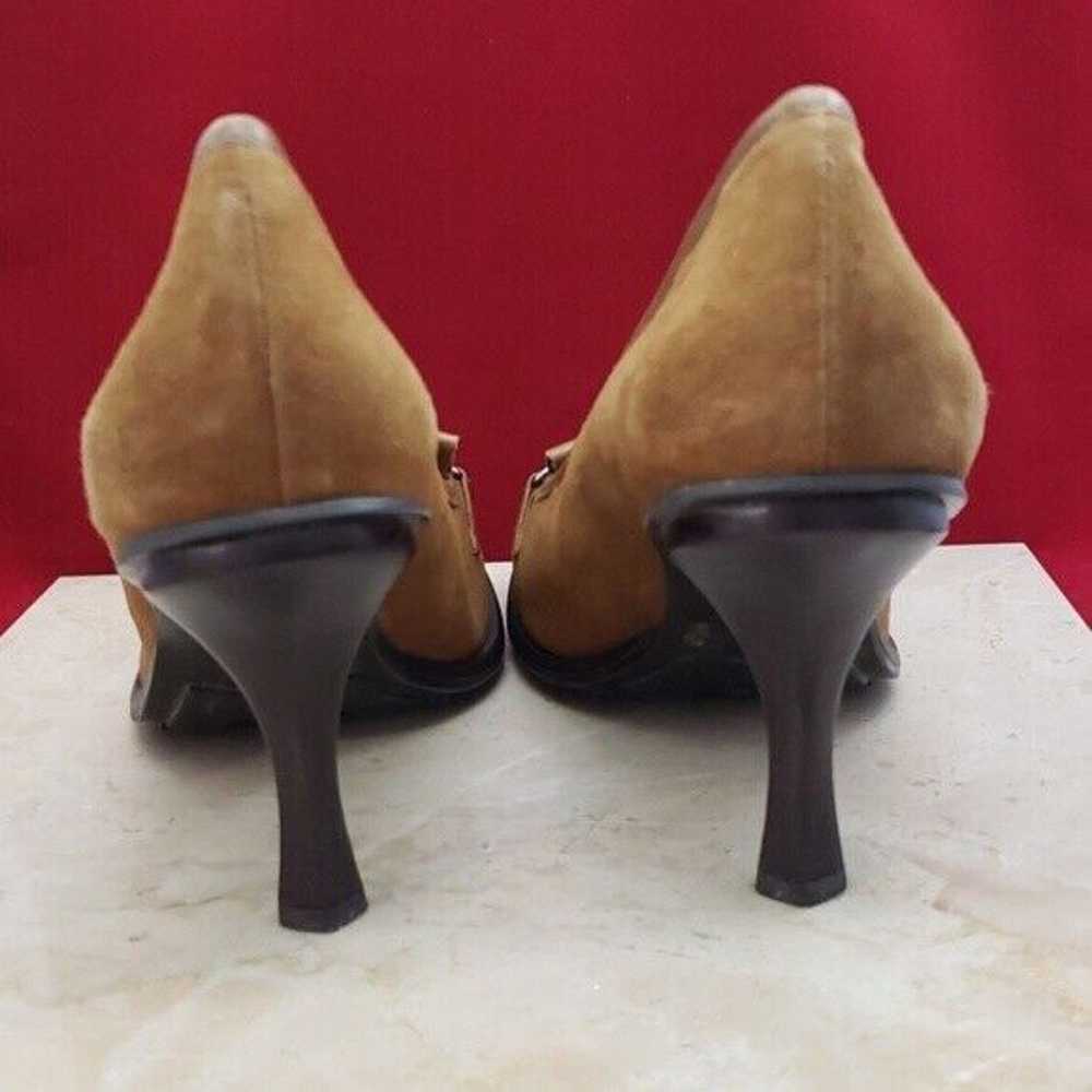 Other Gianni Bini Tan Suede Heels - Size 9.5 - image 4