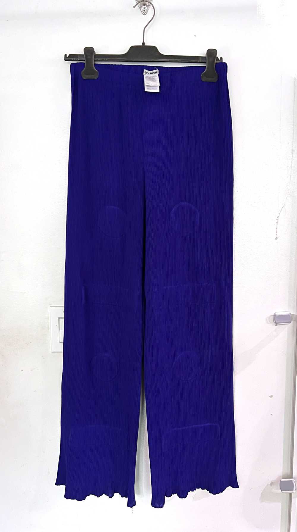 Issey Miyake Issey Miyake Purple Pleats Please Pa… - image 1